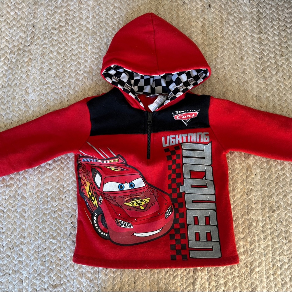 Disney Red Lightning McQueen Kids Hoodie